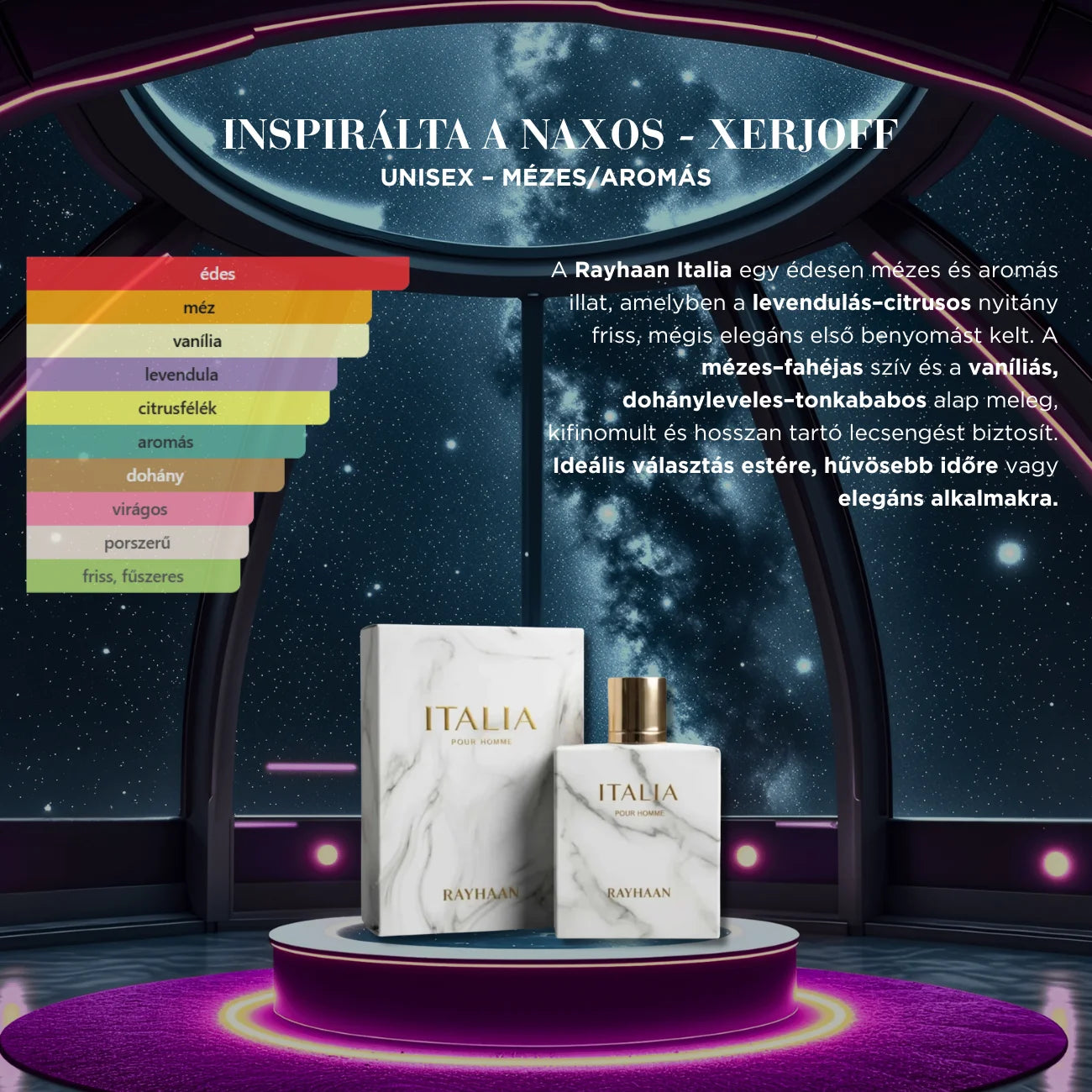 RAYHAAN ITALIA EDP - 100 ML