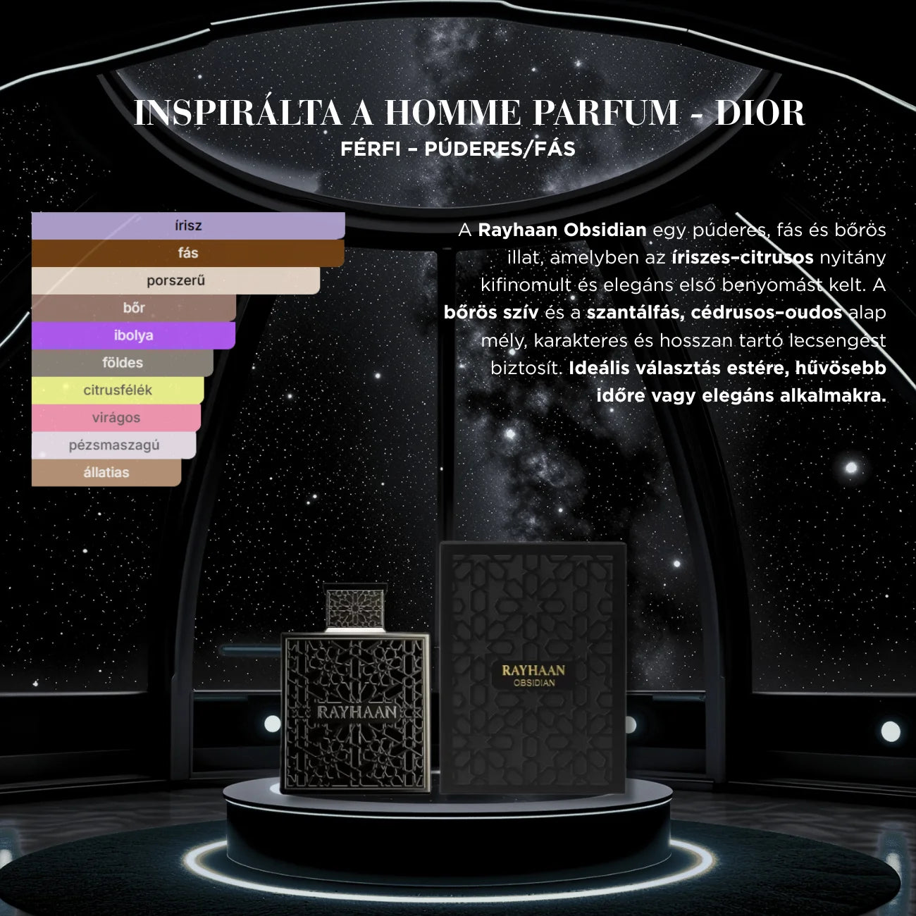 RAYHAAN OBISIDIAN EDP - 100 ML