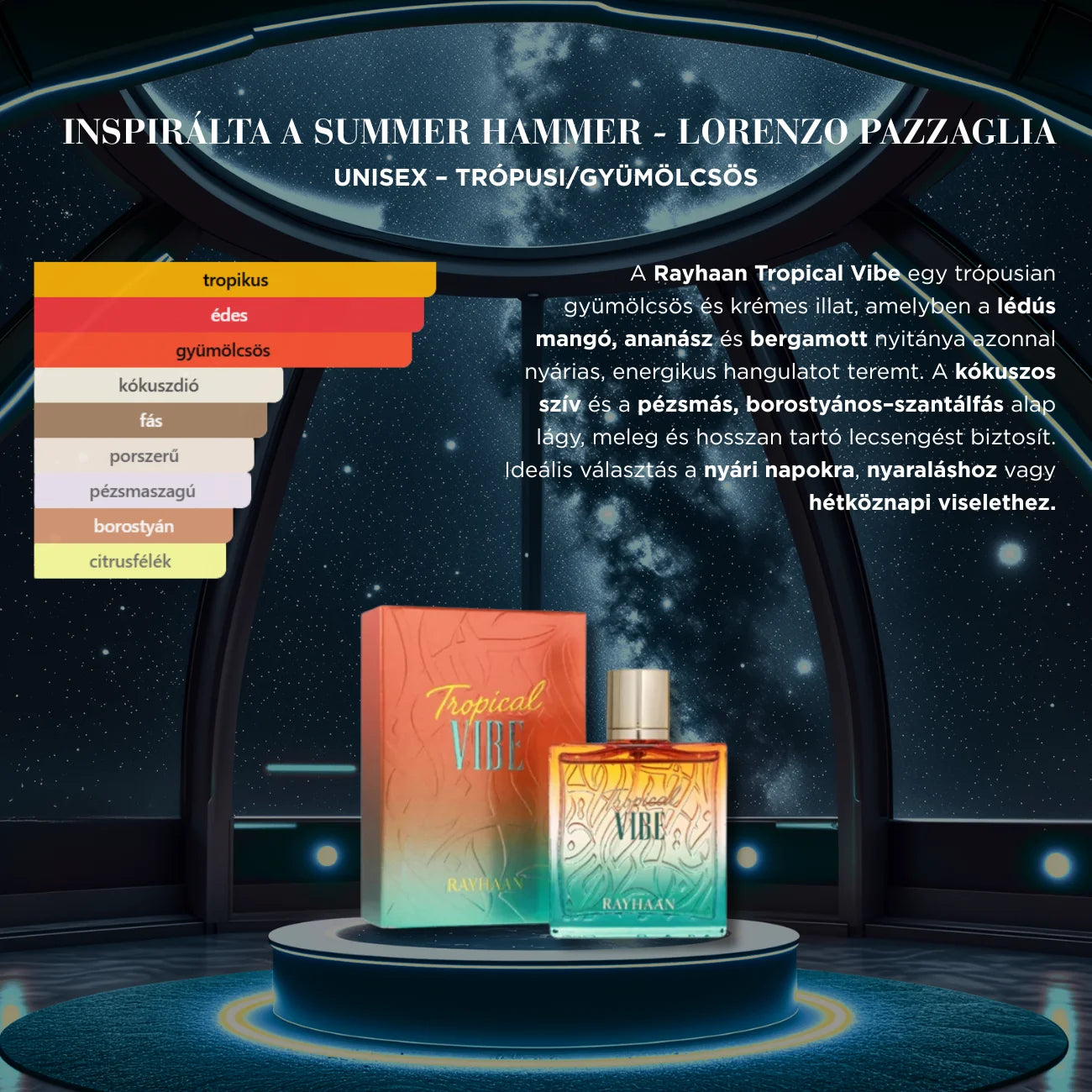 RAYHAAN TROPICAL VIBE EDP - 100 ML