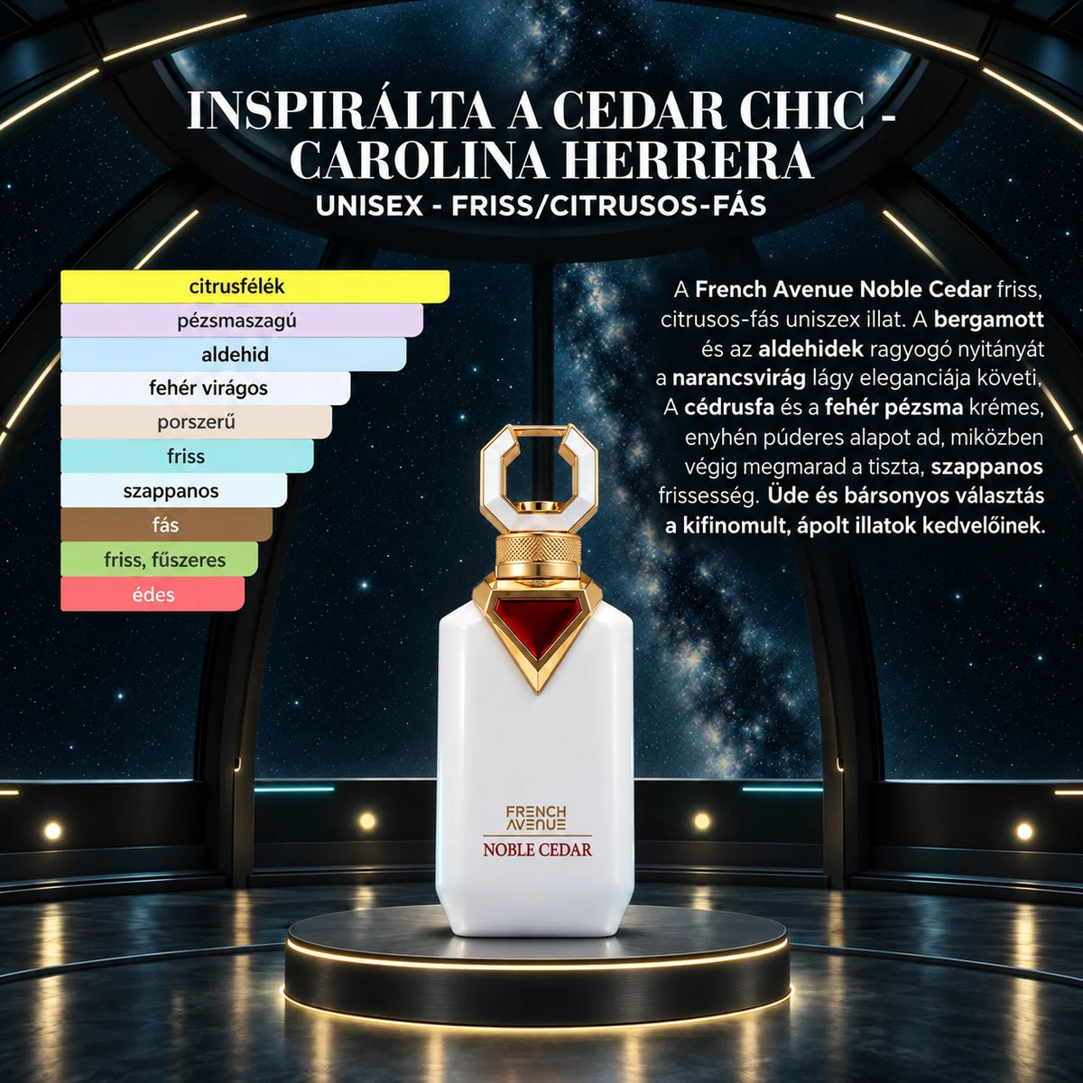 FRENCH AVENUE NOBLE CEDAR EXTRAIT - 100 ML