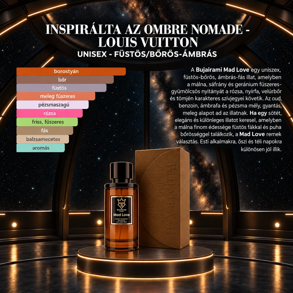 BUJAIRAMI MAD LOVE EXTRAIT - 100 ML