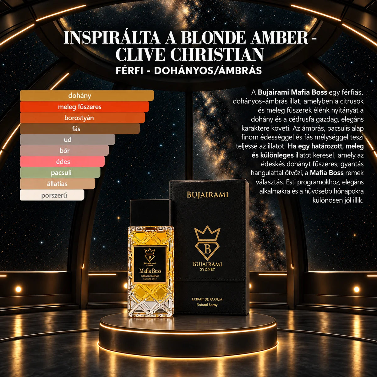 BUJAIRAMI MAFIA BOSS EXTRAIT - 100 ML