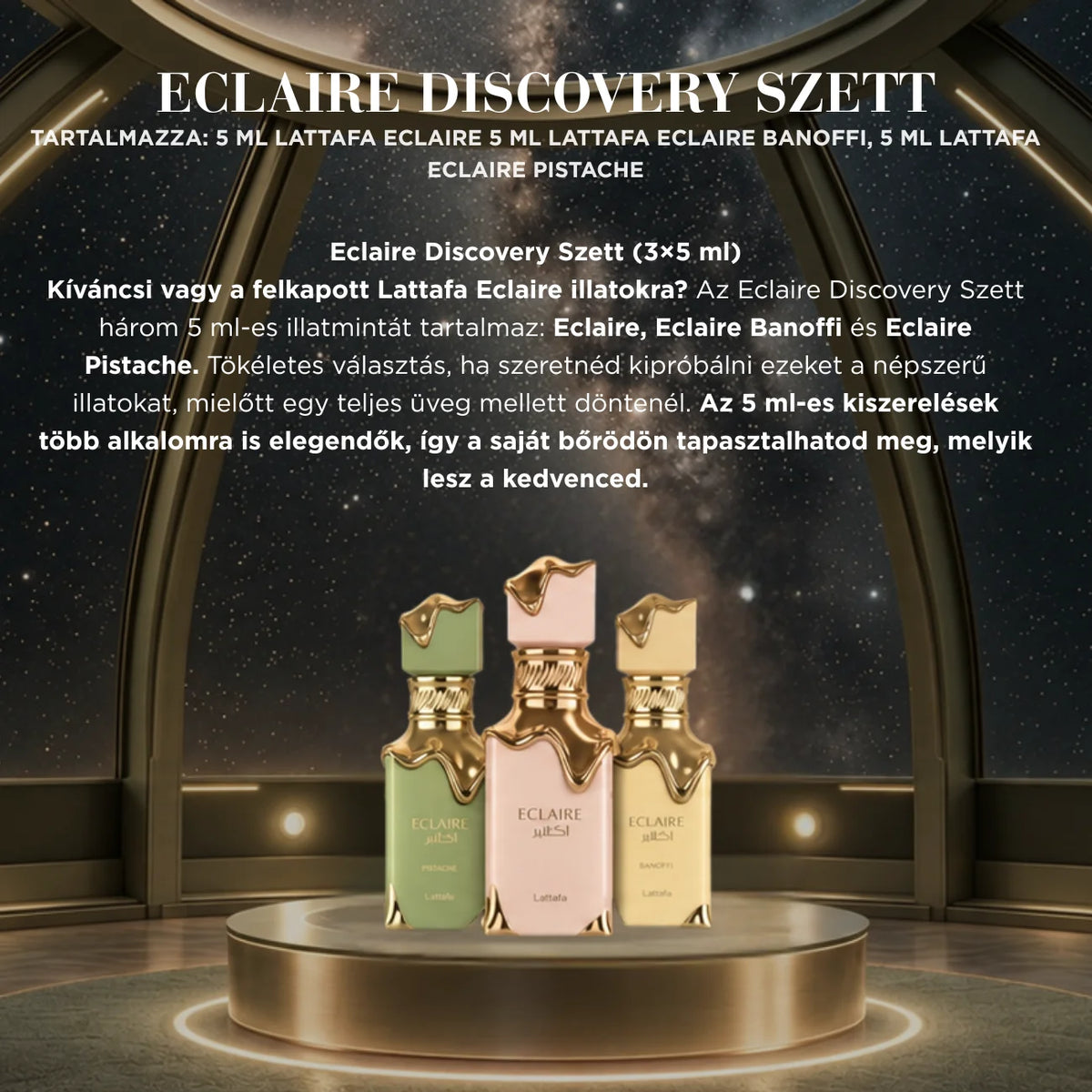 ECLAIRE DISCOVERY SZETT - 3x5 ML