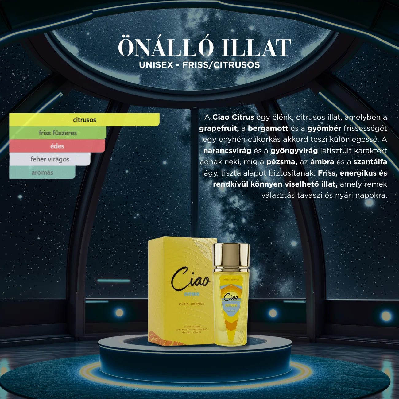 PARIS CORNER CIAO CITRUS EDP - 100 ML
