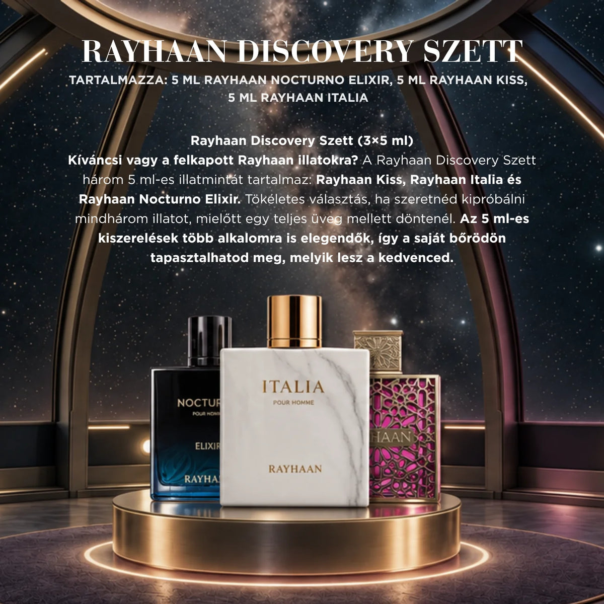 RAYHAAN DISCOVERY SZETT - 3x5 ML