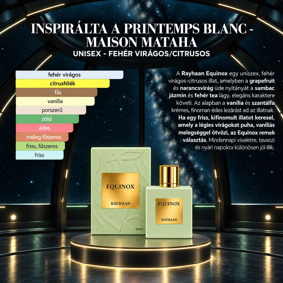 RAYHAAN EQUINOX EDP - 100 ML