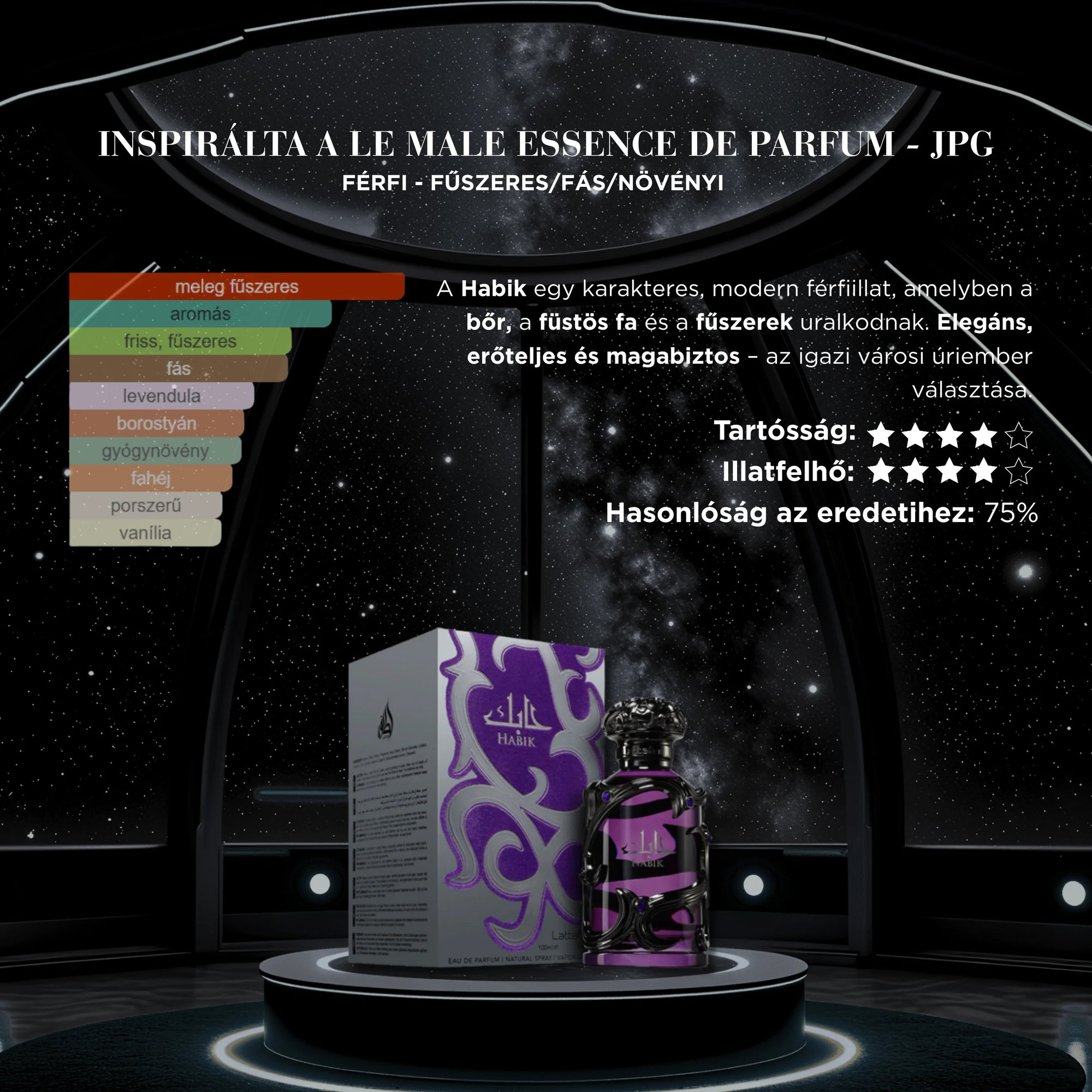 HABIK FOR MEN - 100 ML