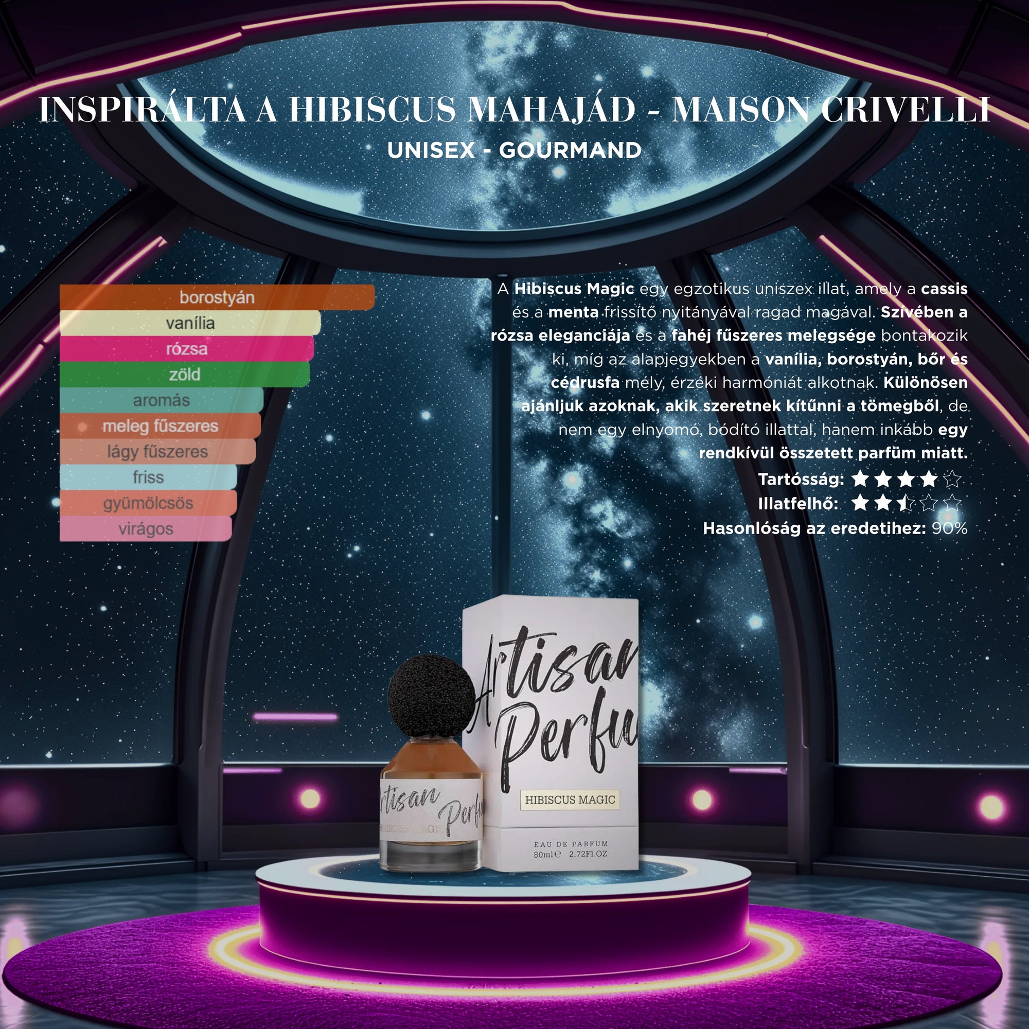 HIBISCUS MAGIC - 80 ML