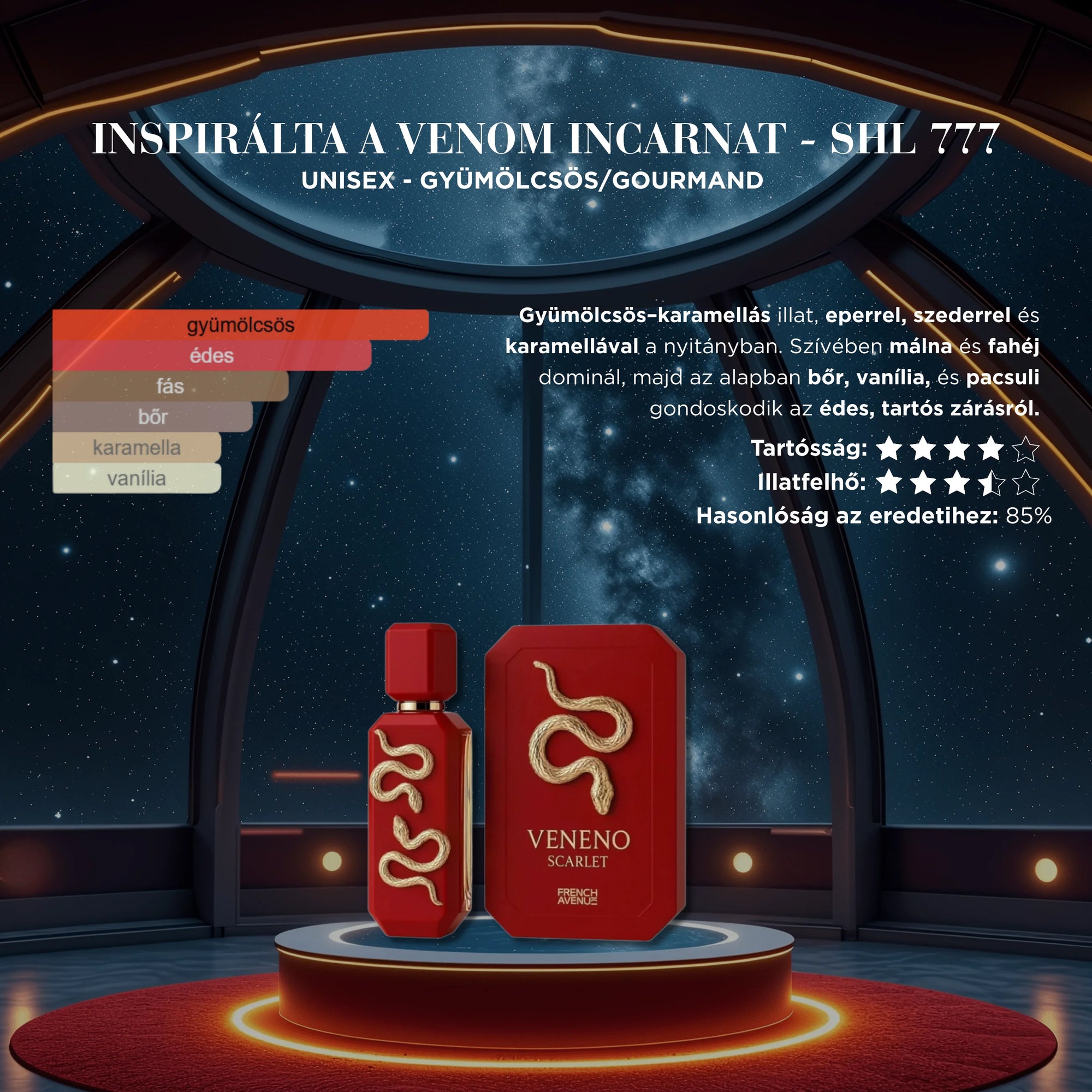 VENENO SCARLET - 100 ML